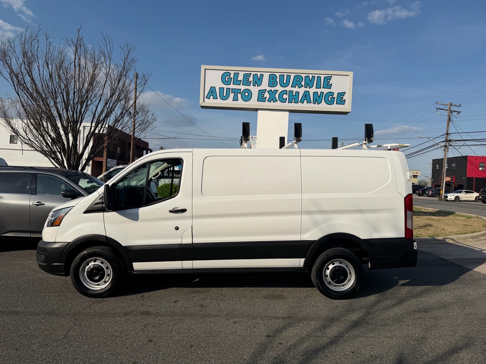 Oxford White (yz) 2021 Ford Transit Cargo 250 Low Roof RWD Van Rear-Wheel Drive Automatic