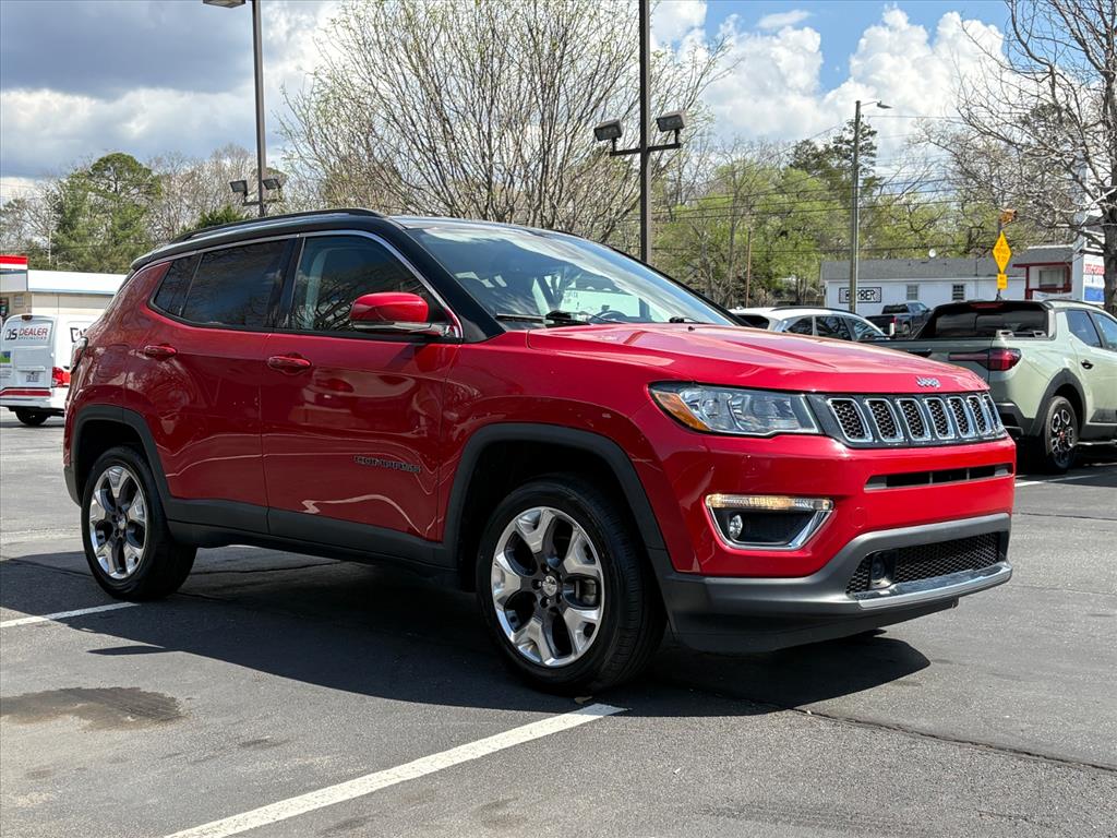 Redline Pearl Coat 2021 Jeep Compass Limited 4WD SUV / Crossover Four-Wheel Drive 9-Speed Automatic