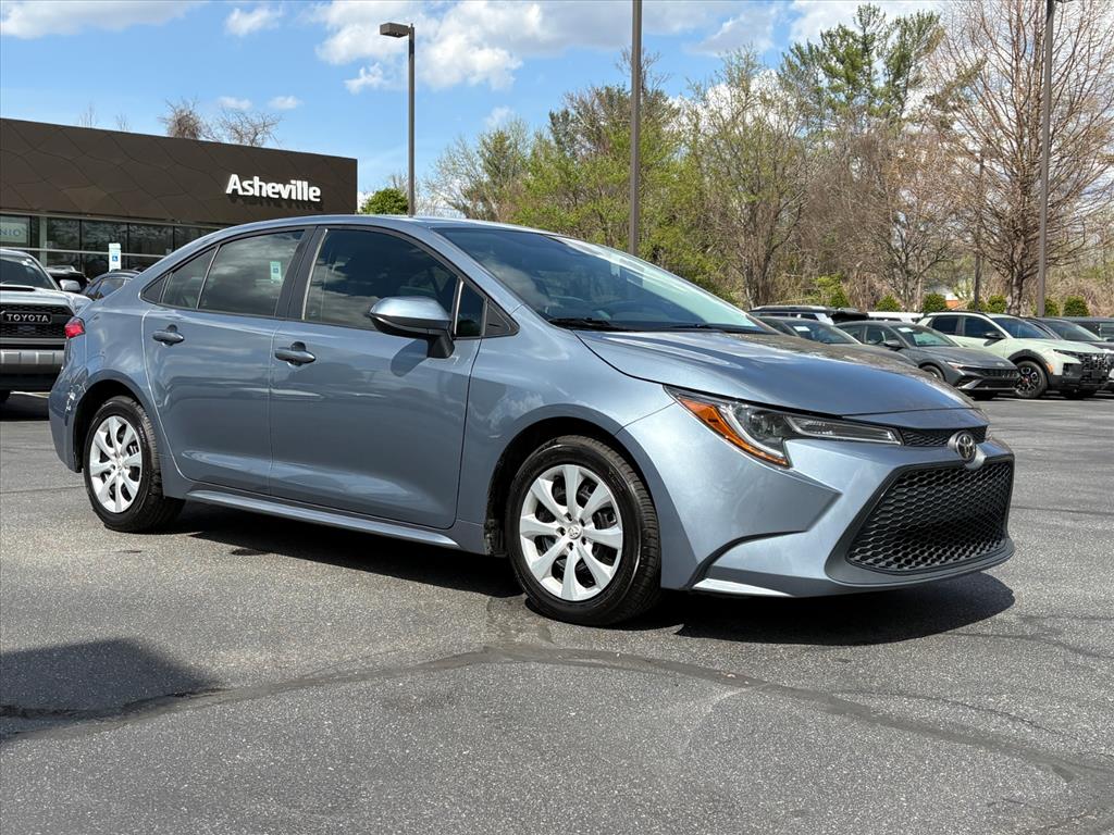 Celestite Gray Metallic 2021 Toyota Corolla LE FWD Sedan Front-Wheel Drive Continuously Variable Transmission
