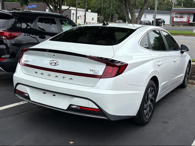 2021 Hyundai SONATA Hybrid Blue
