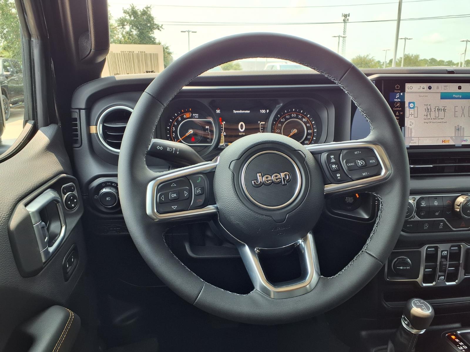 2026 Jeep Wrangler Sahara Black at League City CDJR