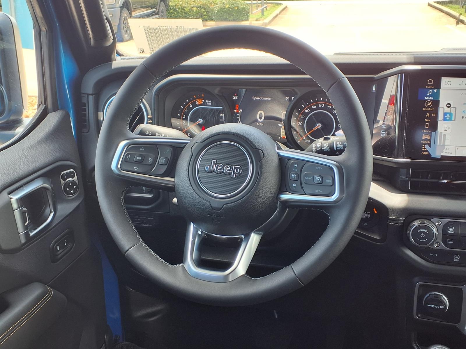 2026 Jeep Wrangler Sahara Blue at League City CDJR