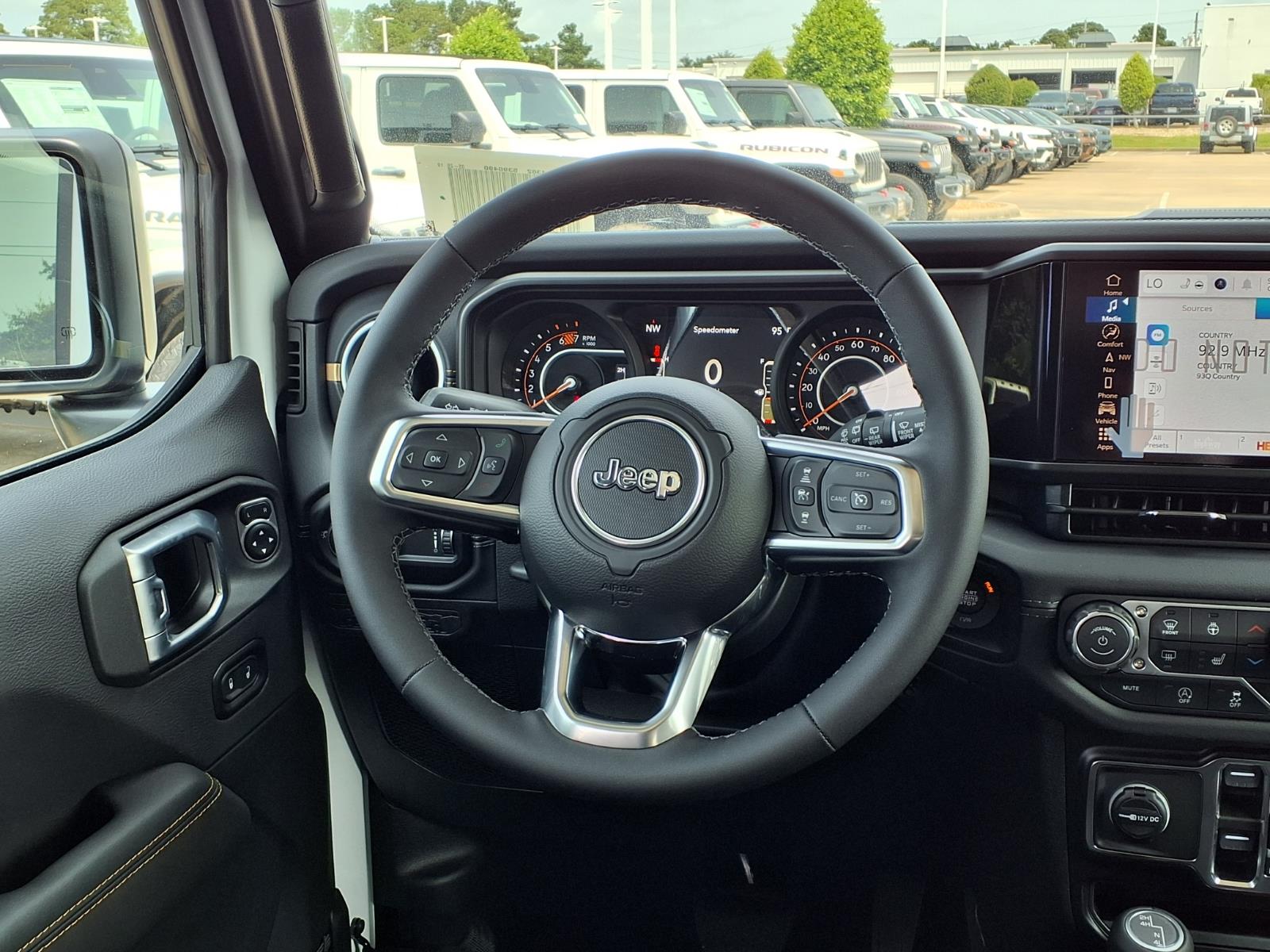 2026 Jeep Wrangler Sahara White at League City CDJR