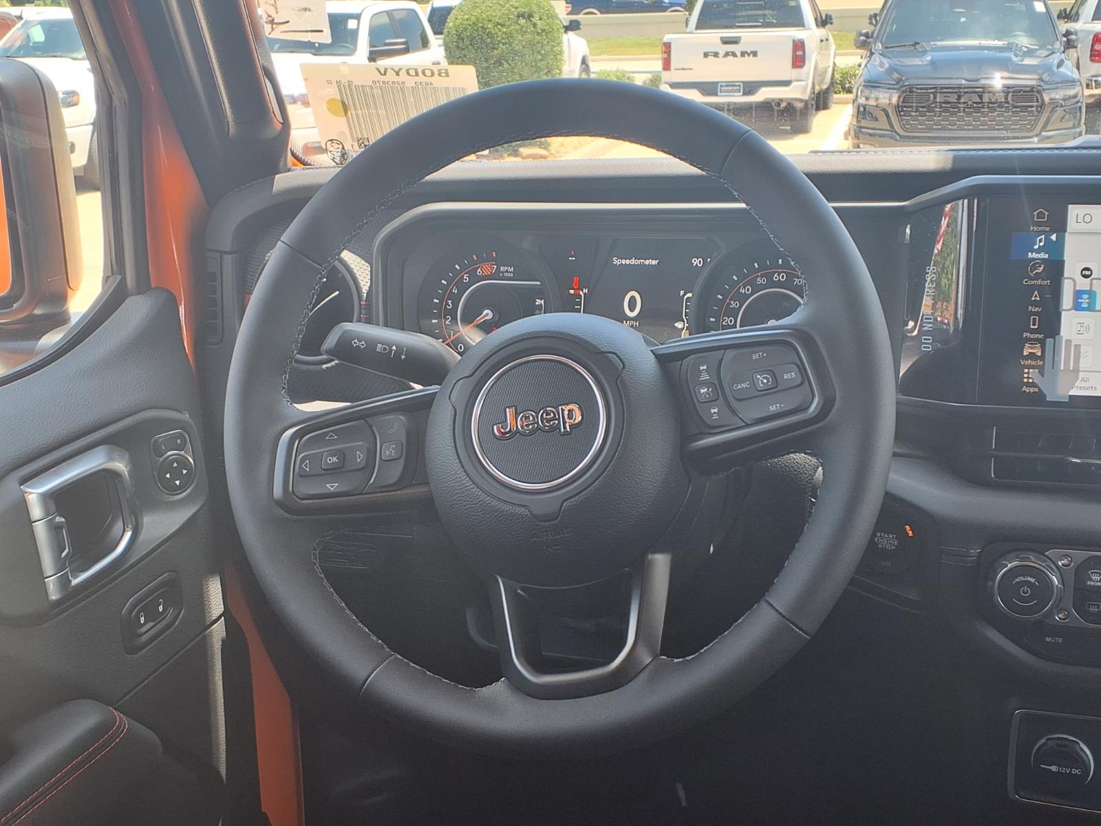 2026 Jeep Wrangler Rubicon Orange at League City CDJR