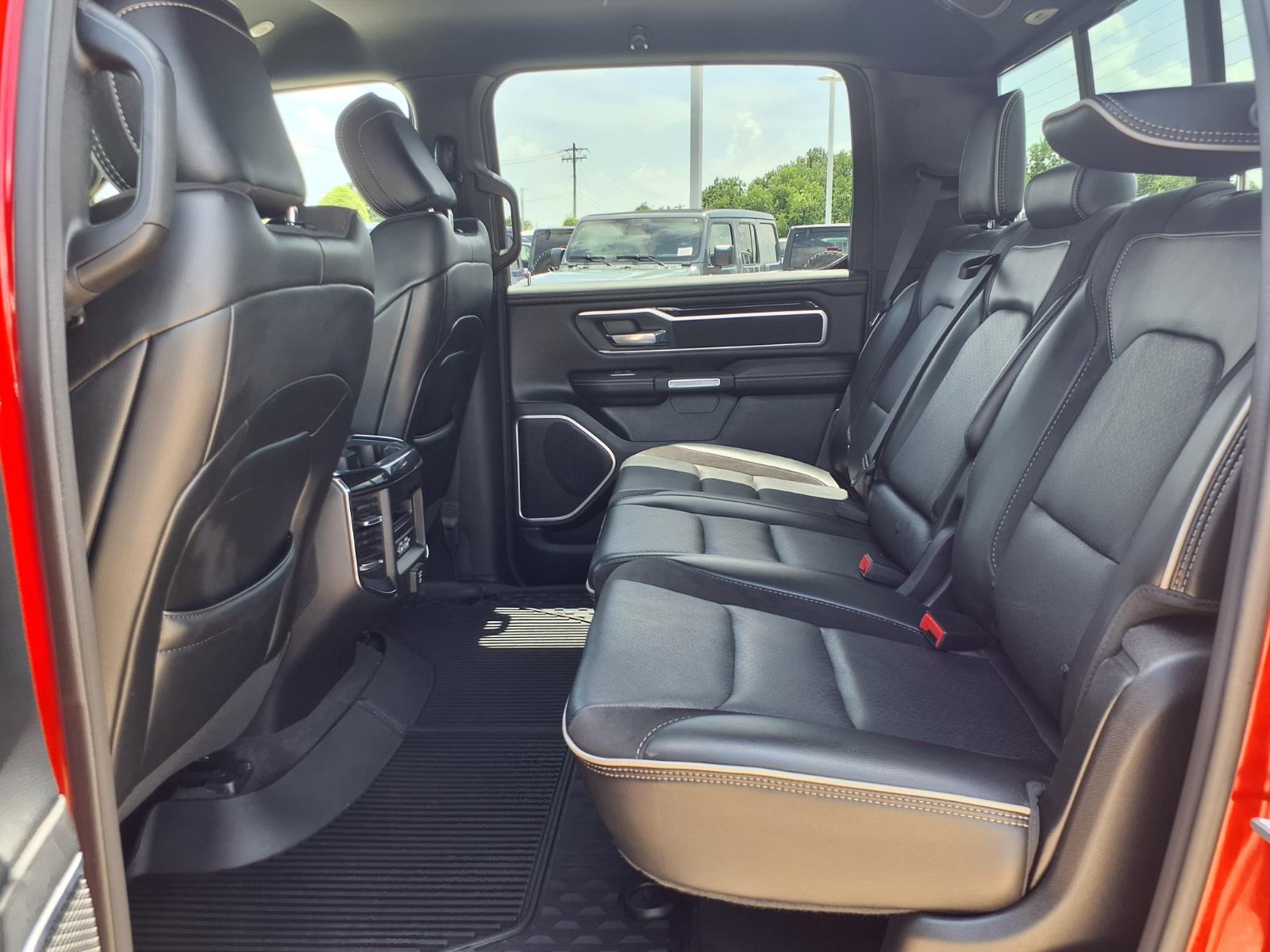 2020 RAM 1500 Laramie Flame Red Clearcoat at League City CDJR