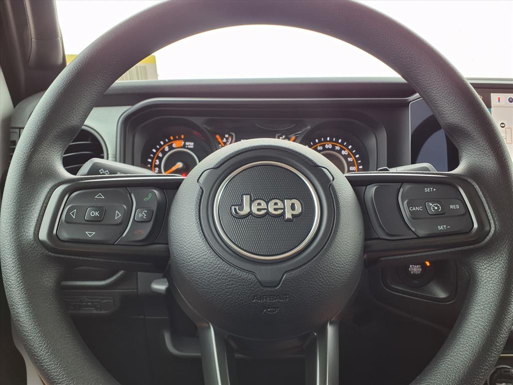 2026 Jeep Wrangler Sport Bright White Clearcoat at League City CDJR