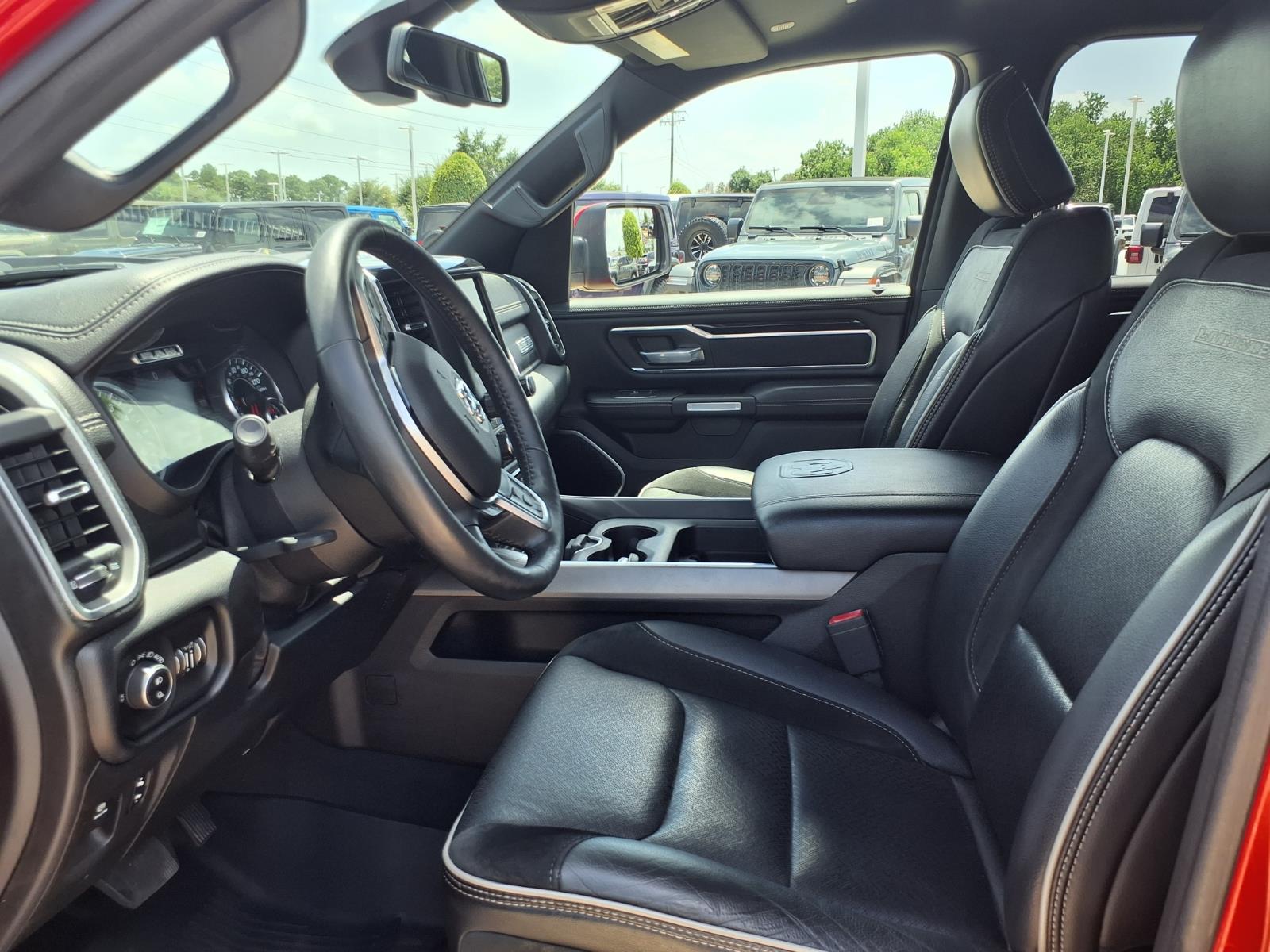 2020 RAM 1500 Laramie Flame Red Clearcoat at League City CDJR