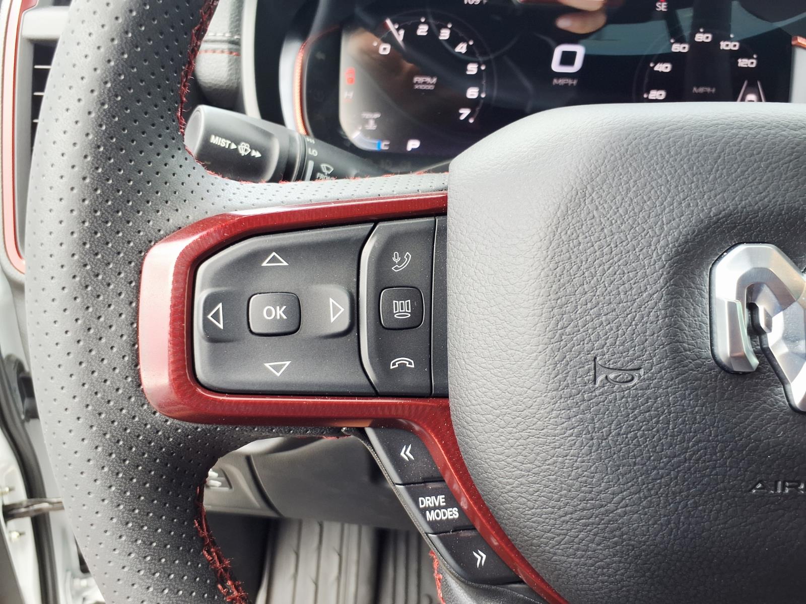 2025 RAM 1500 Rebel Bright White Clearcoat at League City CDJR