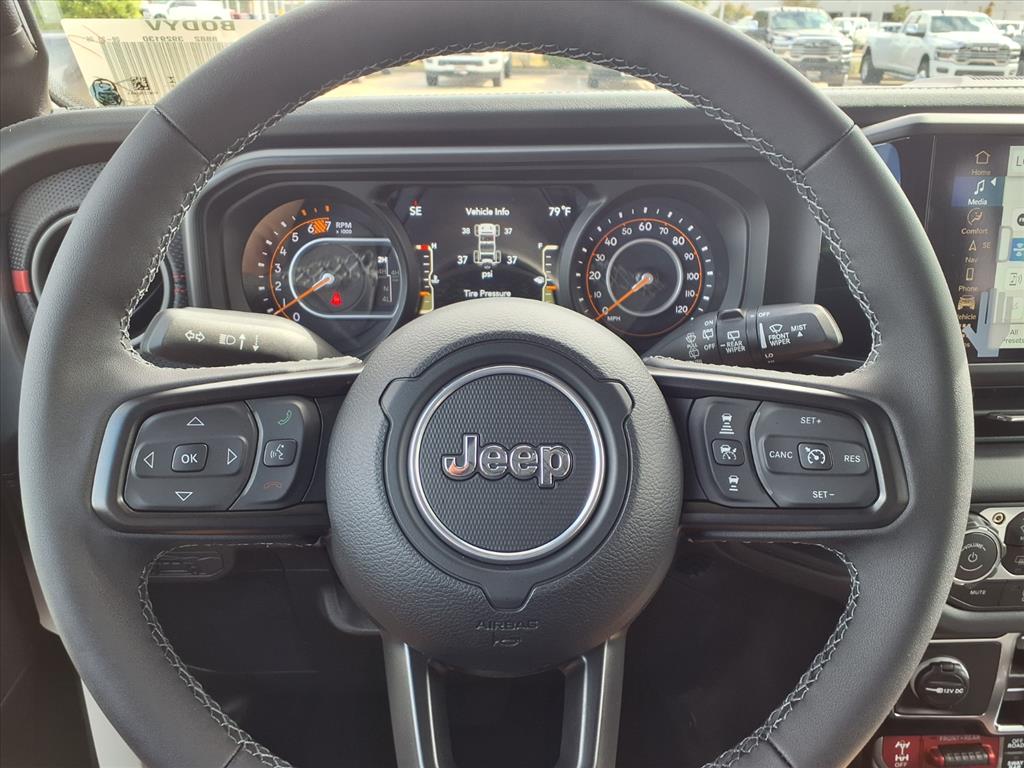 2026 Jeep Wrangler Rubicon Bright White Clearcoat at League City CDJR