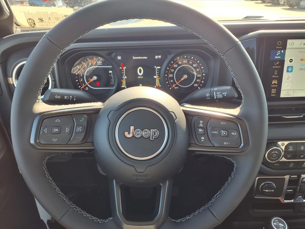 2025 Jeep Gladiator Sport Bright White Clearcoat at League City CDJR