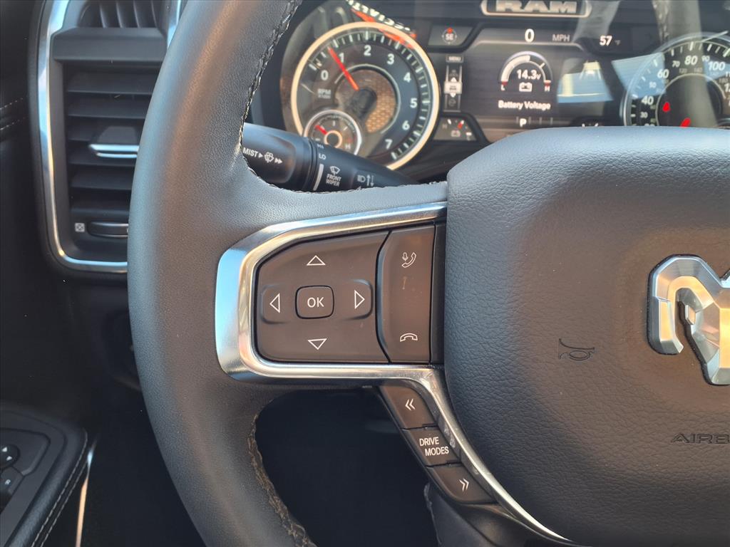 2025 RAM 1500 Laramie Diamond Black Crystal Pearlcoat at League City CDJR