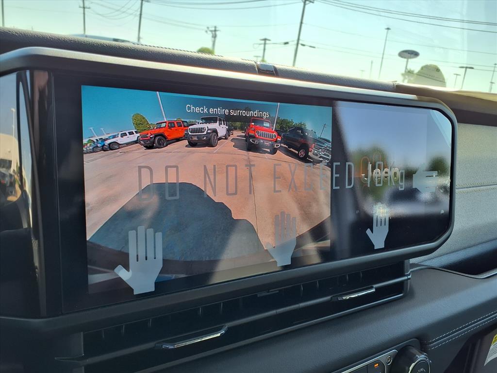 2025 Jeep Wrangler Sahara Bright White Clearcoat at League City CDJR