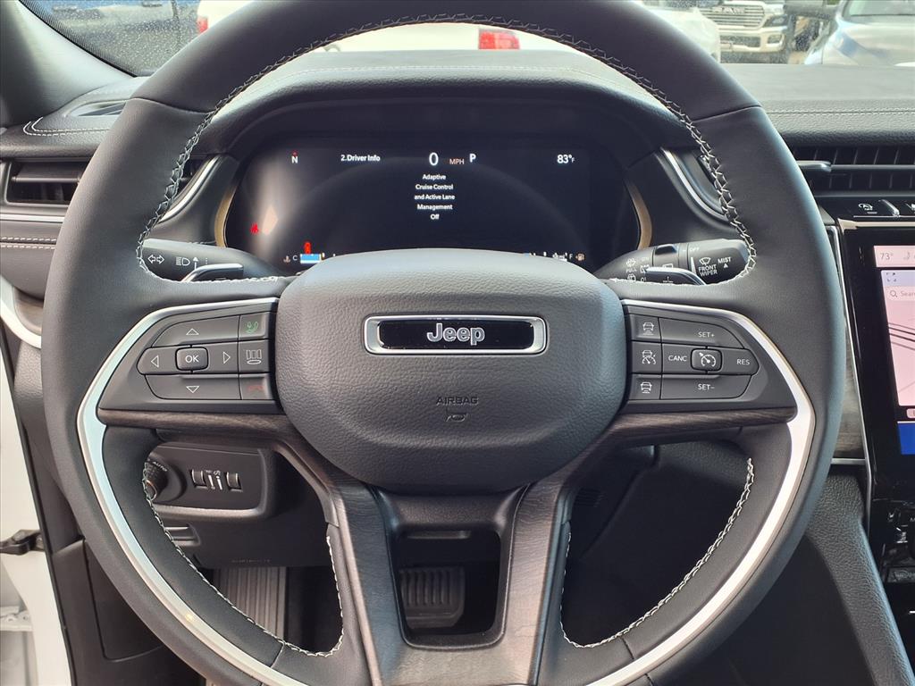 2025 Jeep Grand Cherokee L Limited Bright White Clearcoat at League City CDJR