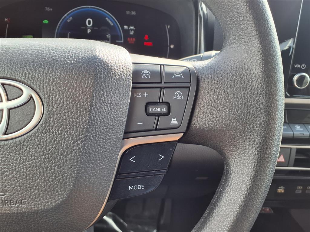 2025 Toyota Camry LE White at Robbins Nissan