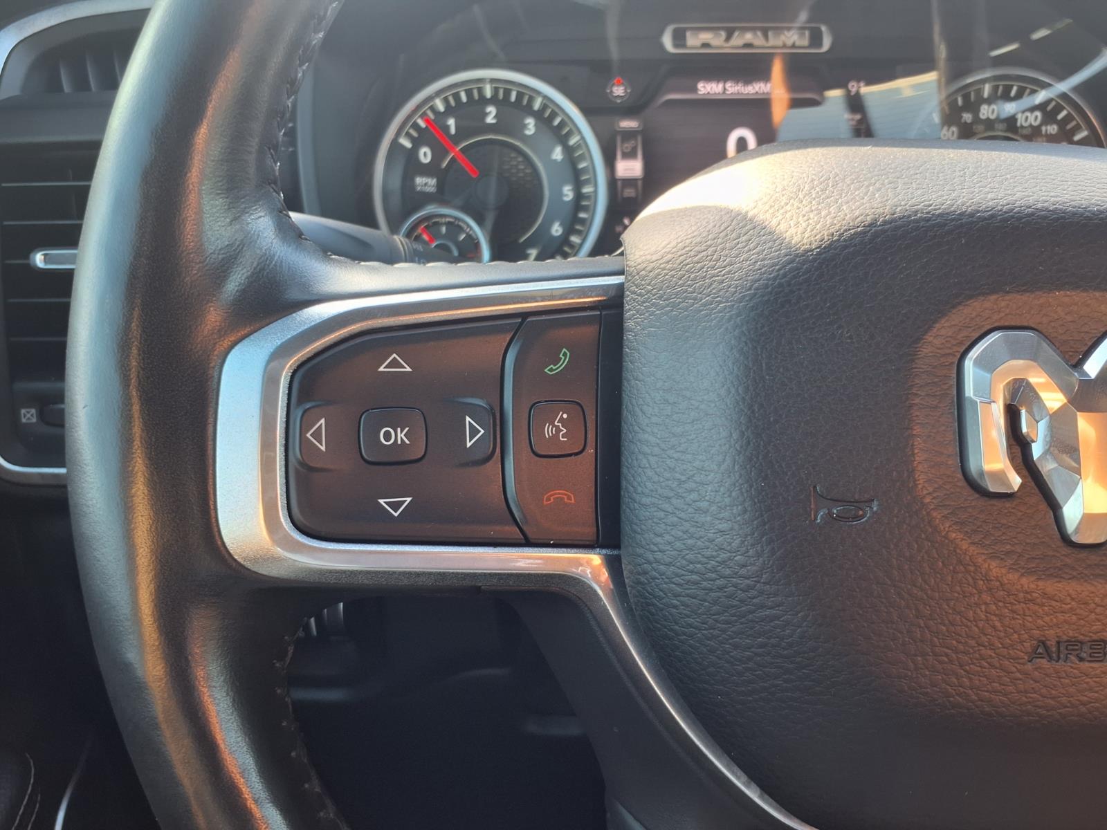 2020 RAM 1500 Laramie Ivory White Tri-Coat Pearlcoat at League City CDJR
