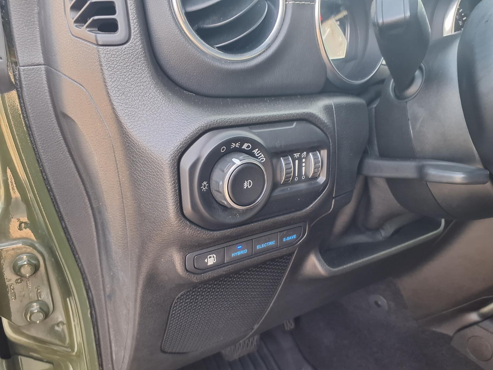 2021 Jeep Wrangler Unlimited Sahara 4xe Sarge Green Clearcoat at League City CDJR
