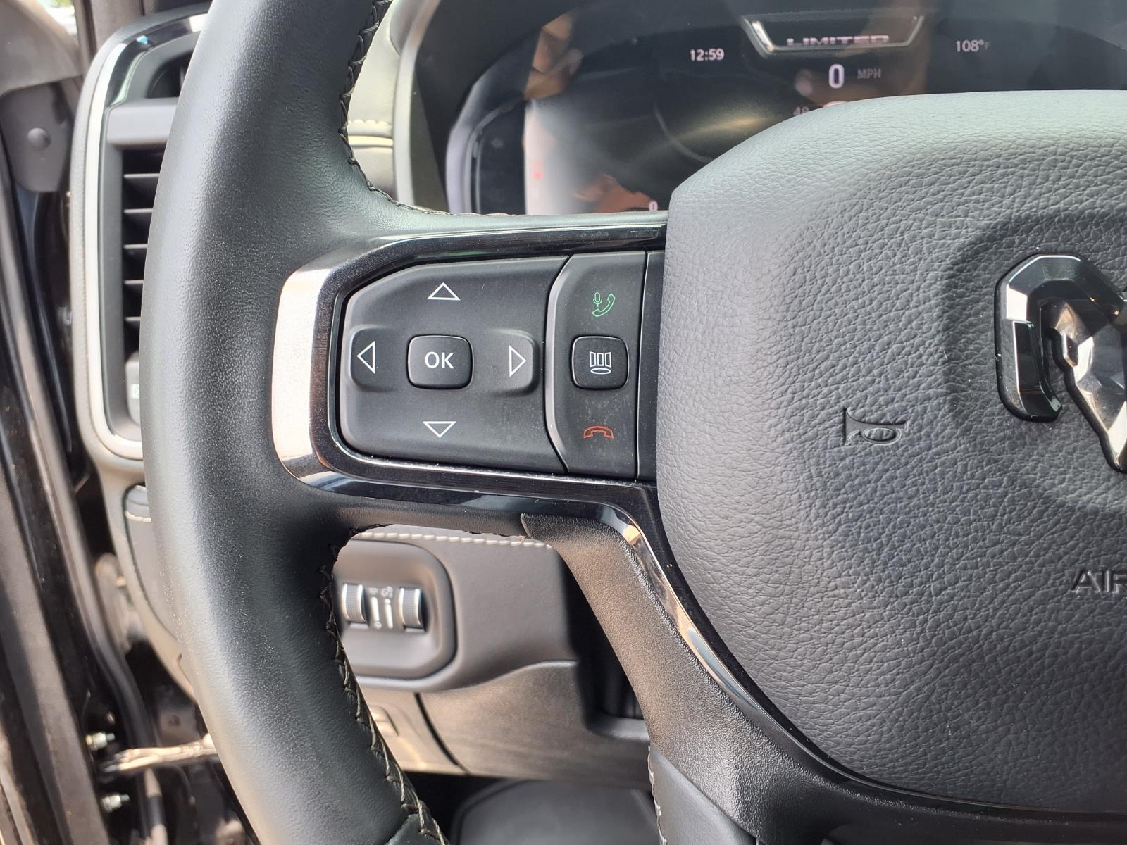 2024 RAM 1500 Limited Diamond Black Crystal Pearlcoat at League City CDJR
