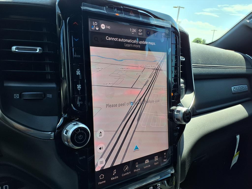 2026 RAM 1500 Laramie Billet Silver Metallic Clearcoat at League City CDJR