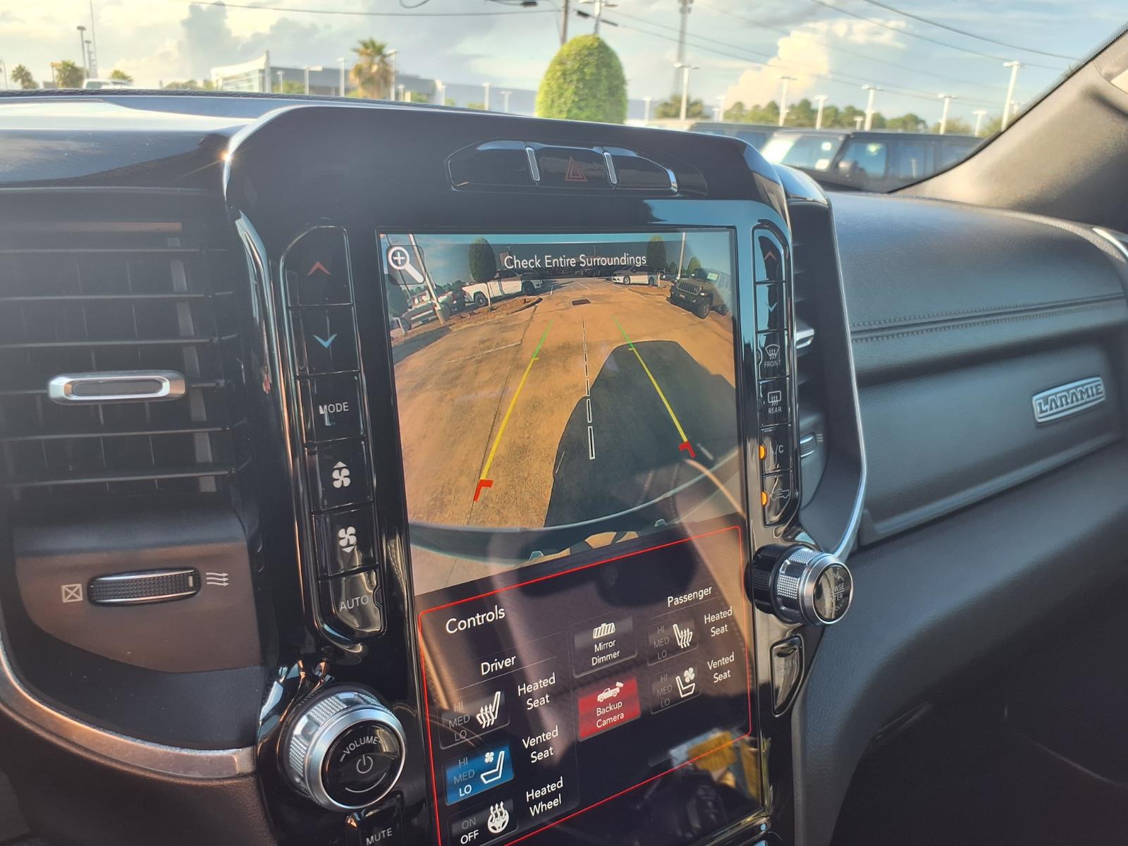 2020 RAM 1500 Laramie Ivory White Tri-Coat Pearlcoat at League City CDJR