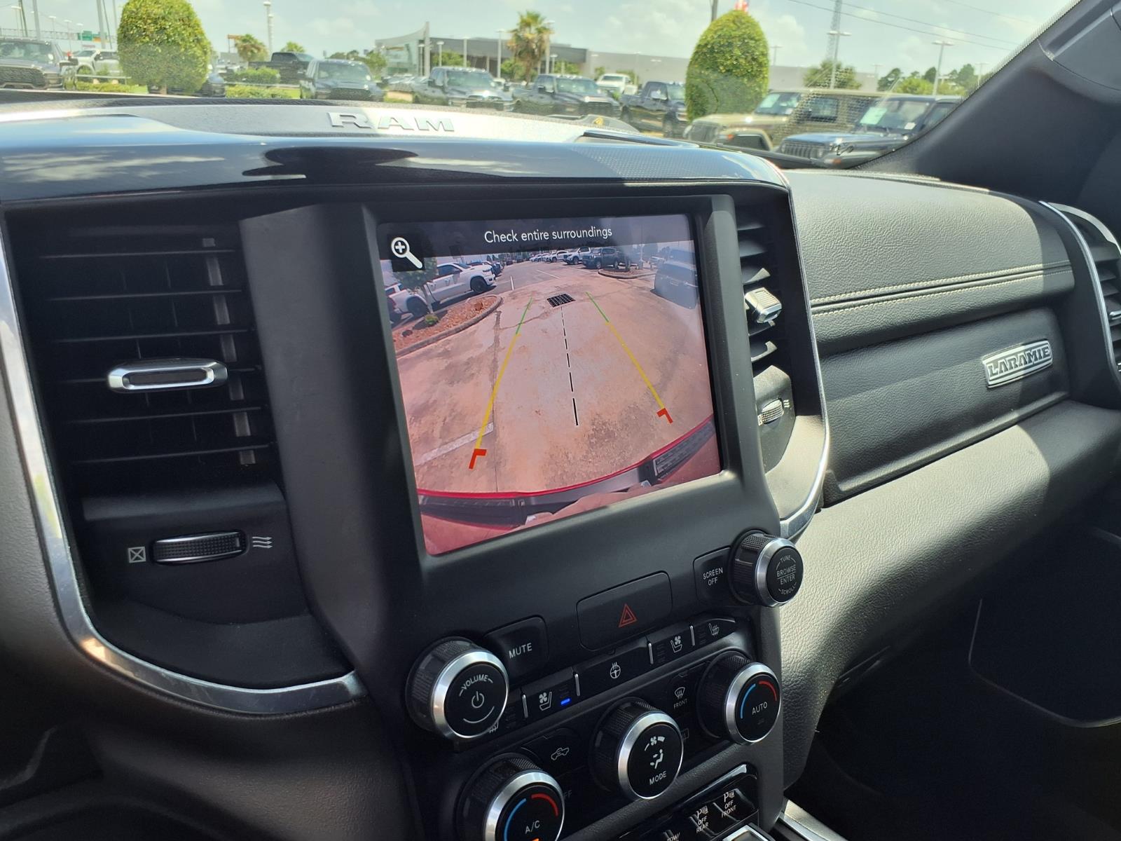 2020 RAM 1500 Laramie Flame Red Clearcoat at League City CDJR