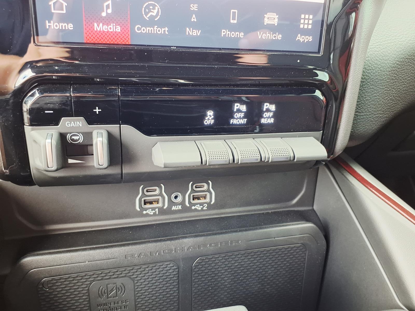 2025 RAM 1500 Rebel Bright White Clearcoat at League City CDJR