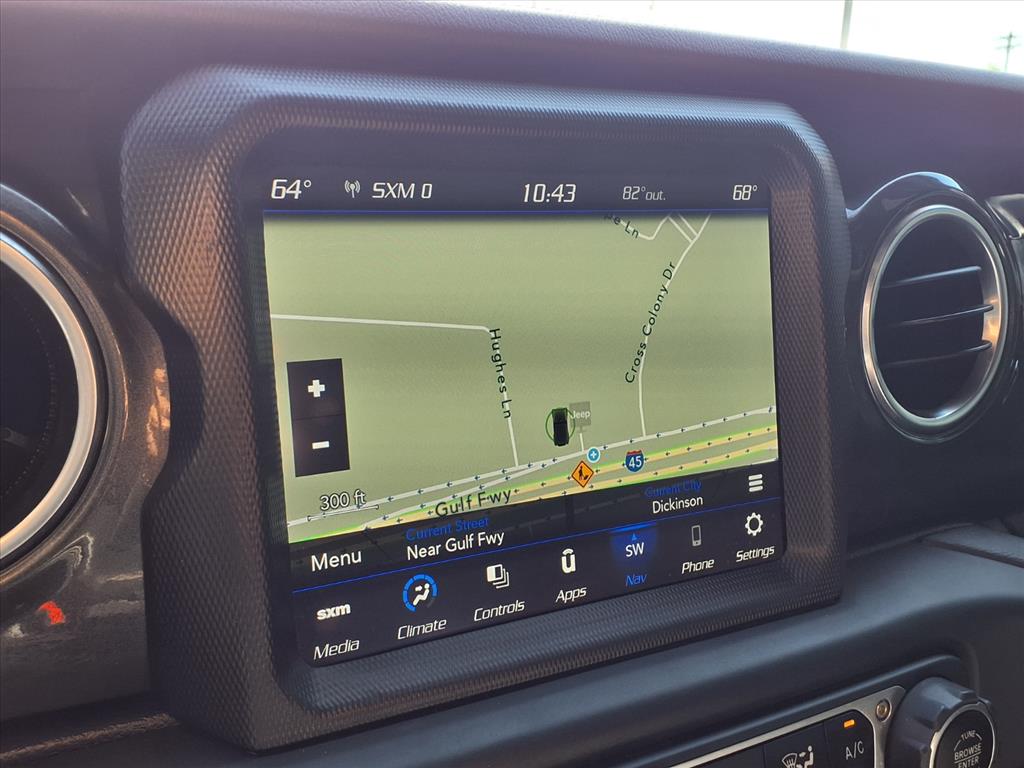 2021 Jeep Wrangler Unlimited Unlimited Sahara Altitude Black Clearcoat at League City CDJR