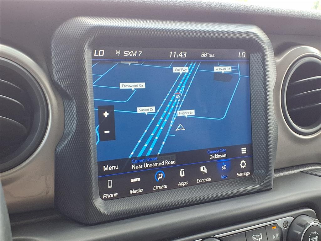 2021 Jeep Gladiator Willys Hydro Blue Pearlcoat at League City CDJR