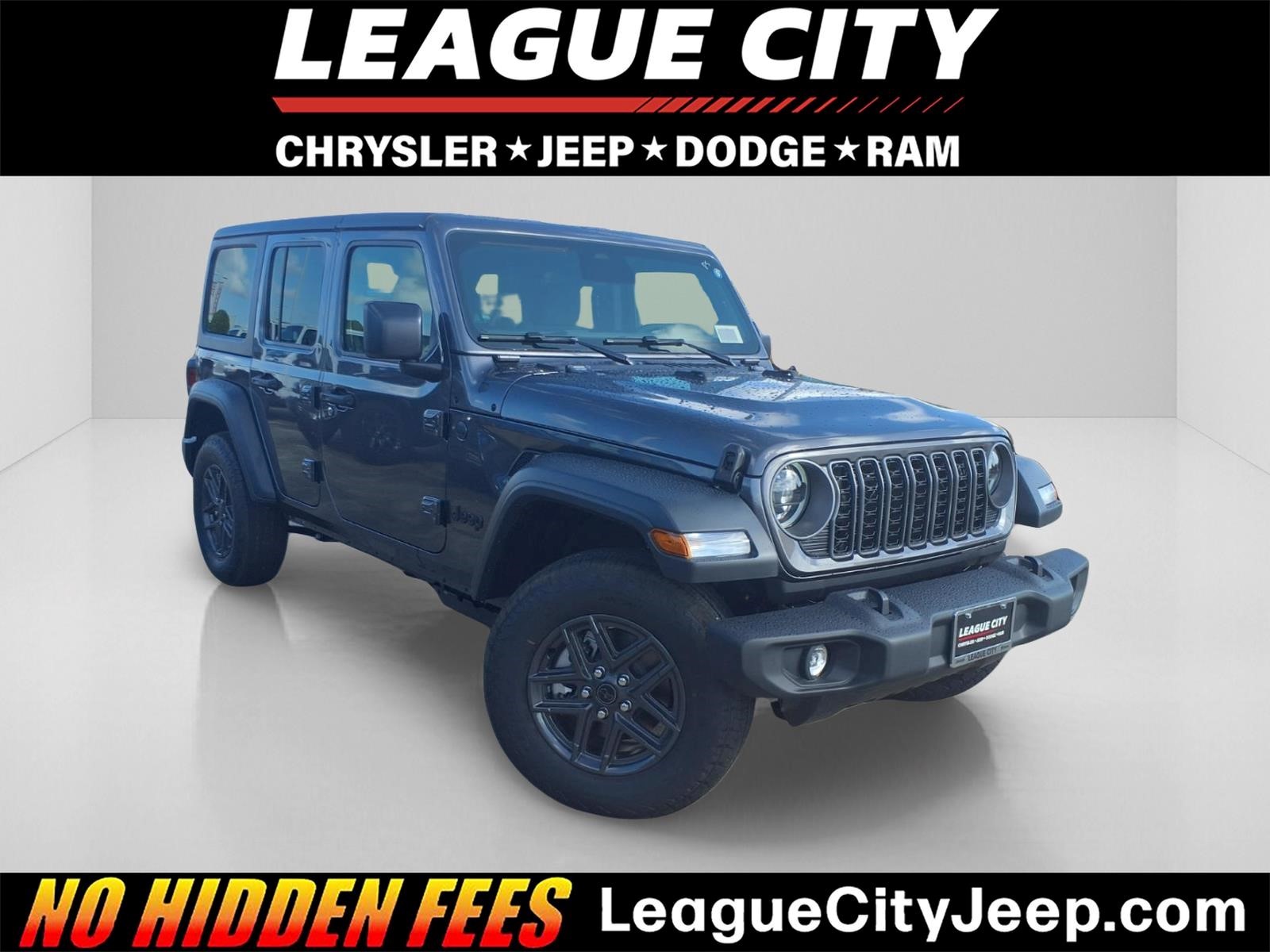 2027 Jeep Wrangler Sport S Gray at League City CDJR