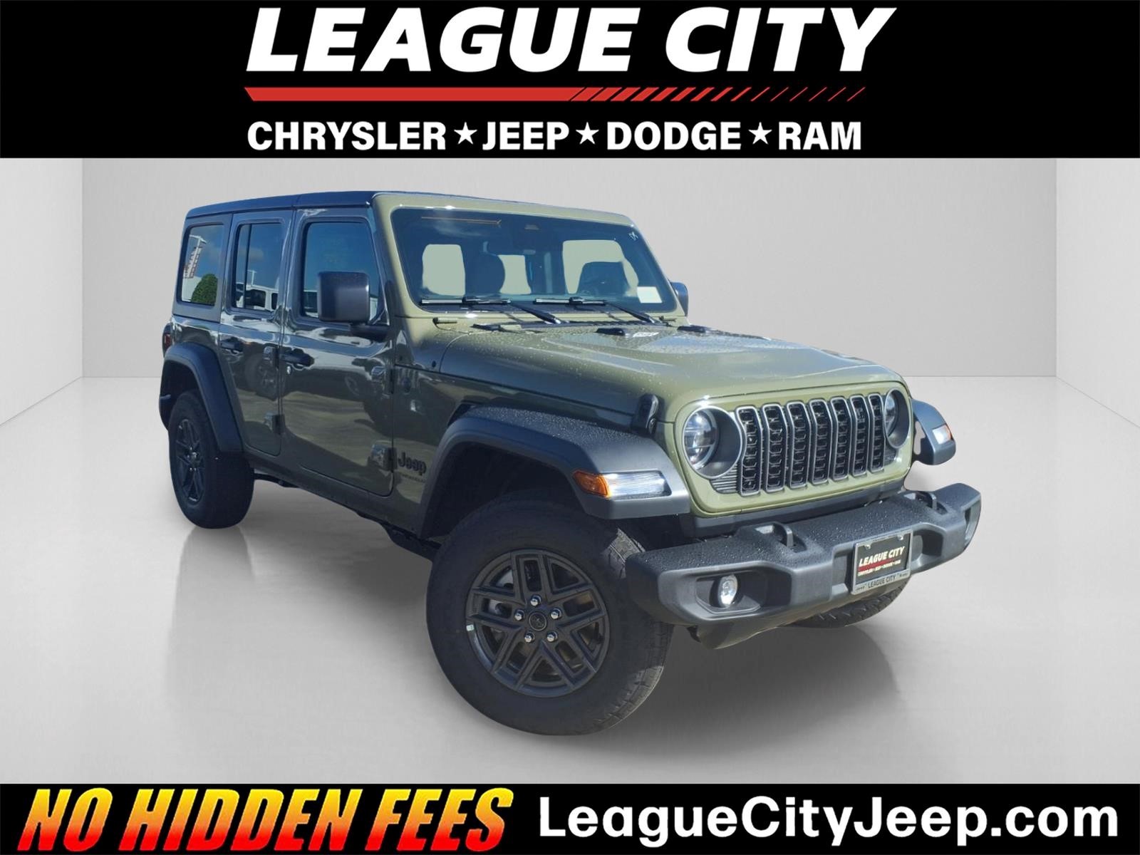 2027 Jeep Wrangler Sport S Green at League City CDJR