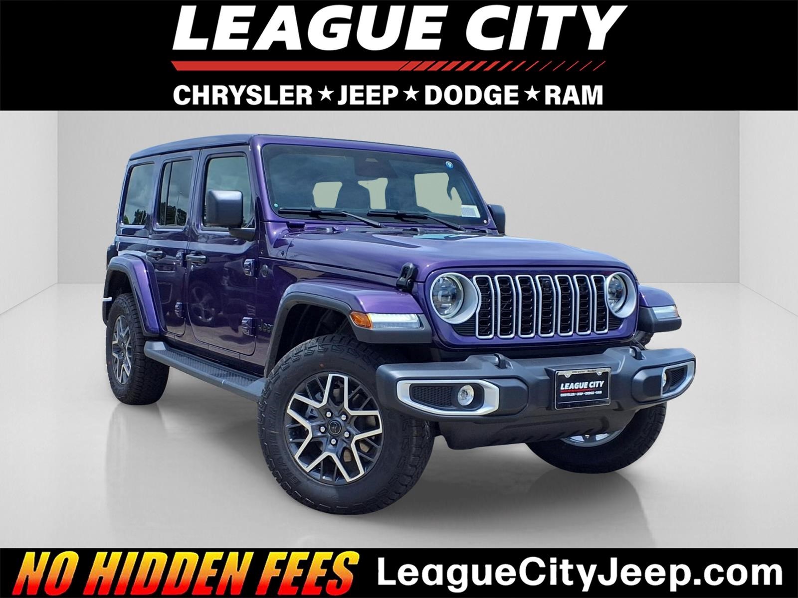 2026 Jeep Wrangler Sahara Purple at League City CDJR