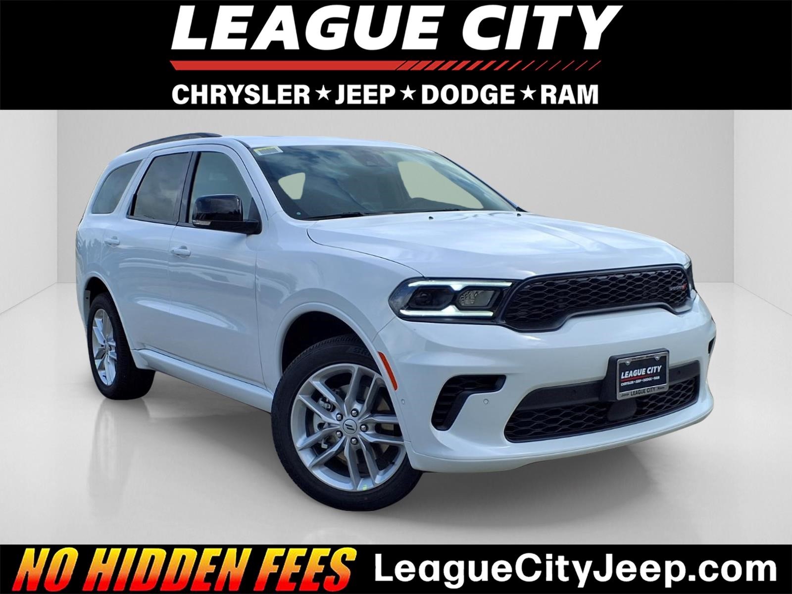 2026 Dodge Durango GT White at League City CDJR