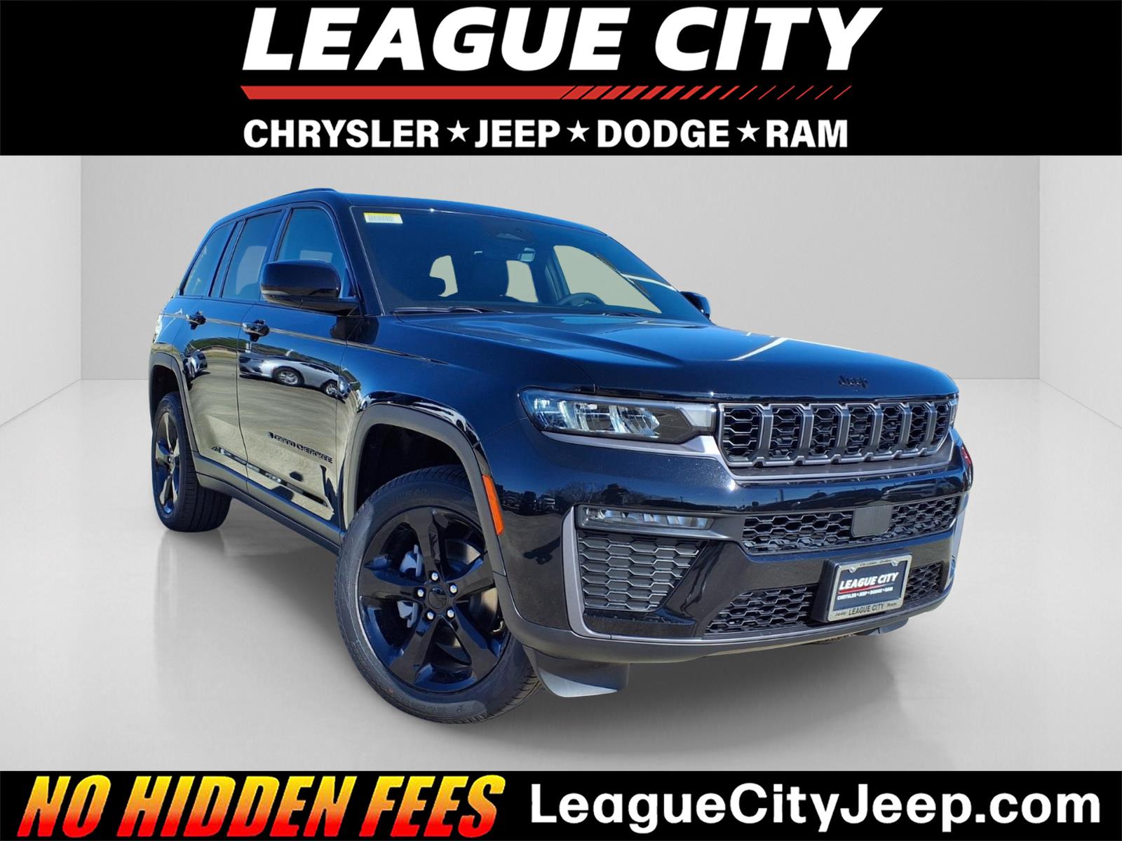 2026 Jeep Grand Cherokee Limited Diamond Black at League City CDJR