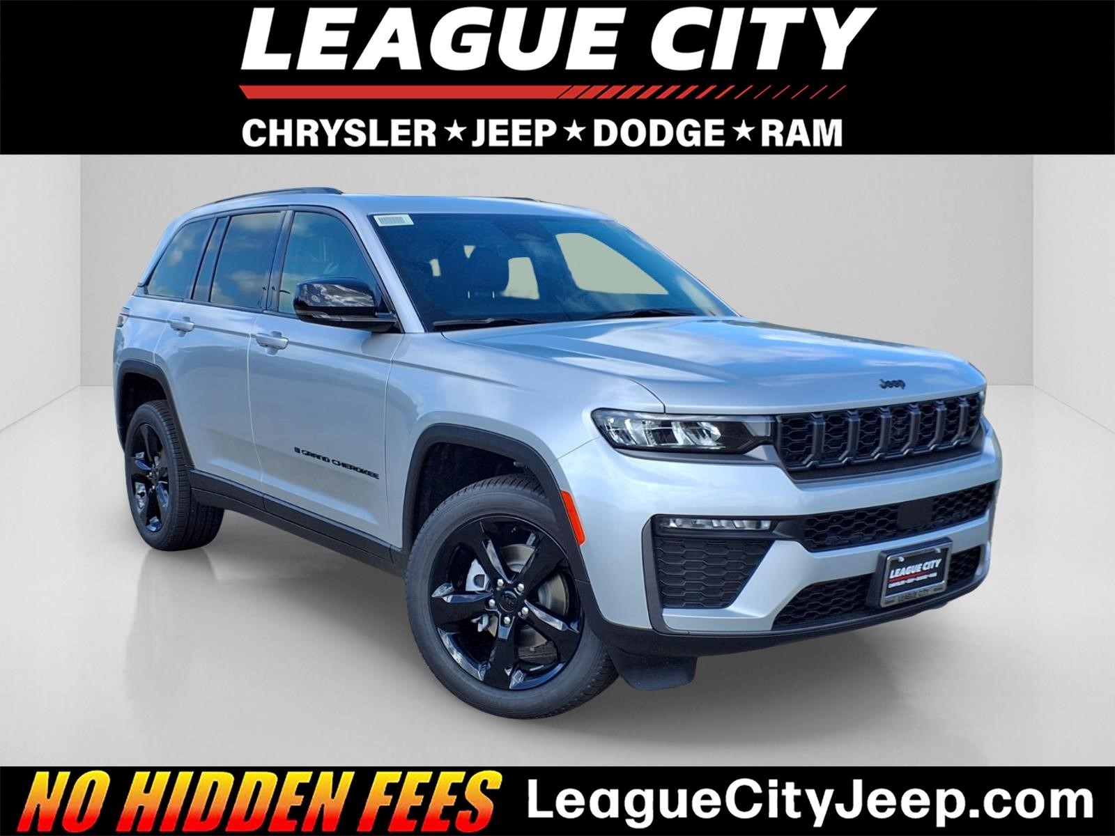 2026 Jeep Grand Cherokee Limited Silver at League City CDJR
