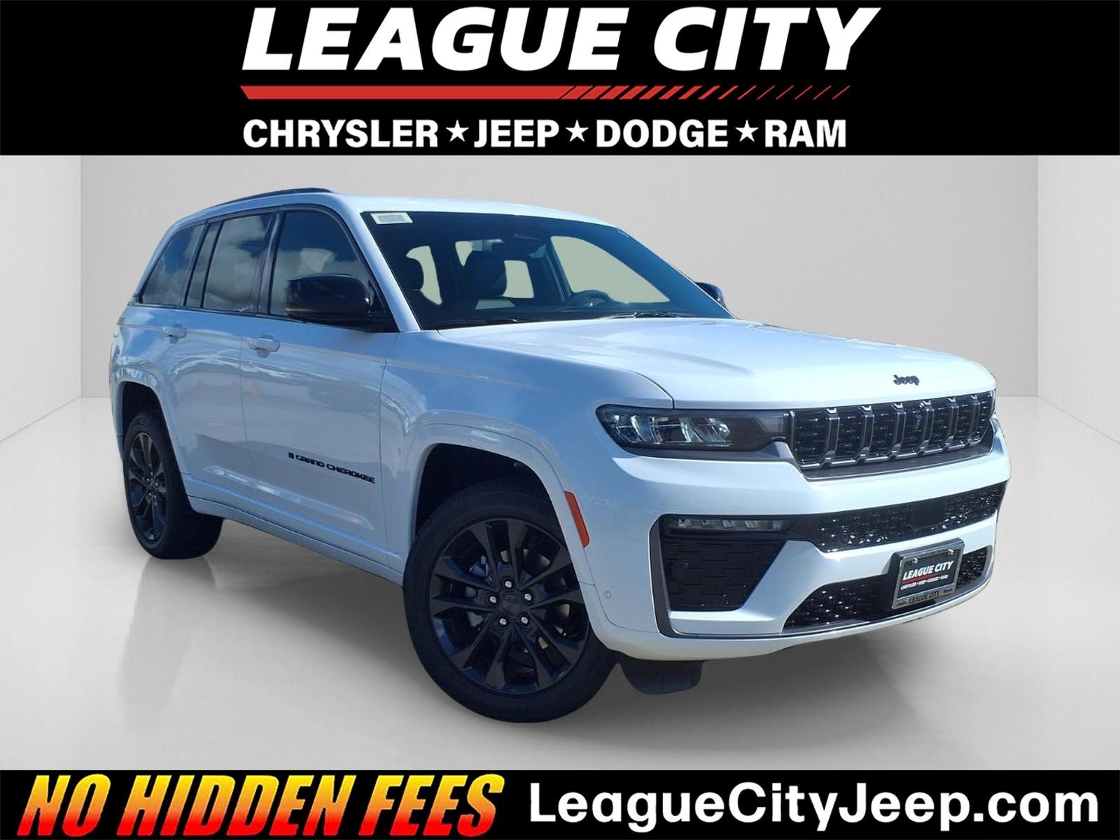 2026 Jeep Grand Cherokee Limited White at League City CDJR