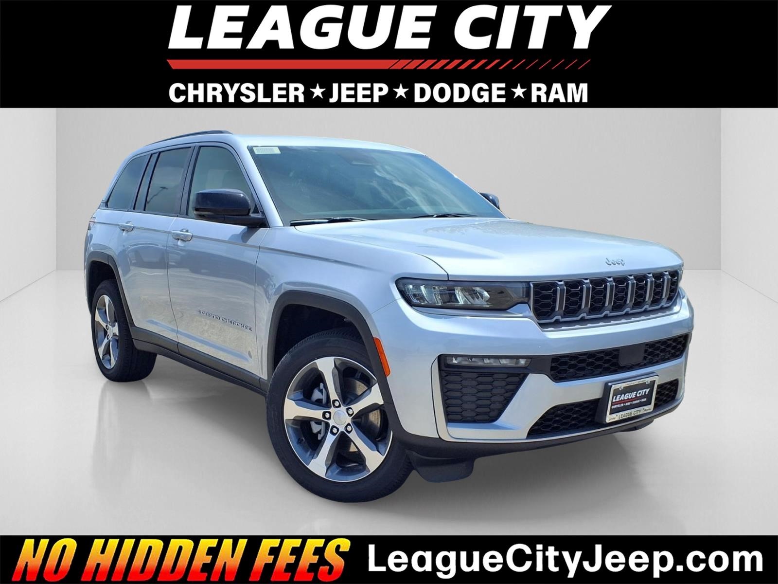 2026 Jeep Grand Cherokee Limited Silver at League City CDJR