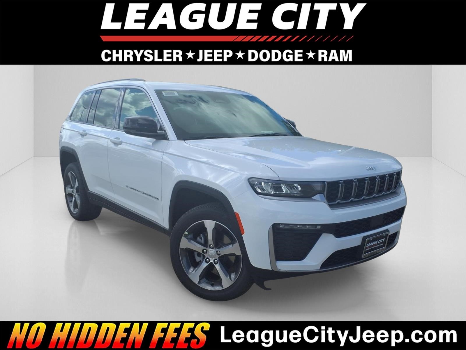 2026 Jeep Grand Cherokee Limited White at League City CDJR
