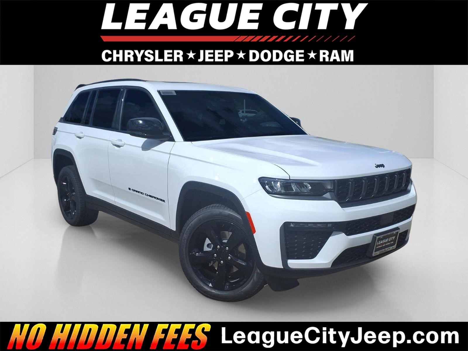 2026 Jeep Grand Cherokee Limited White at League City CDJR