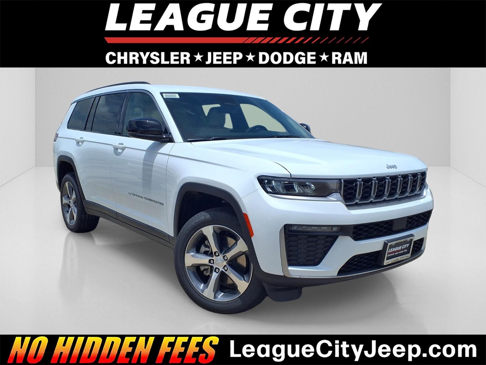 2026 Jeep Grand Cherokee L Limited White at League City CDJR