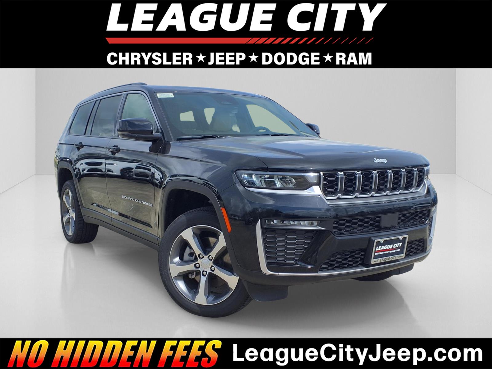 2026 Jeep Grand Cherokee L Limited Diamond Black at League City CDJR