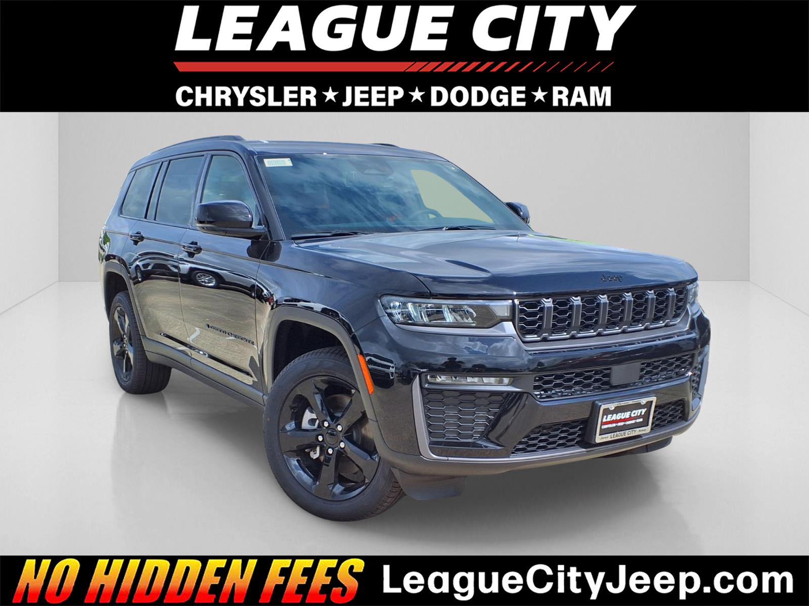 2026 Jeep Grand Cherokee L Limited Diamond Black at League City CDJR