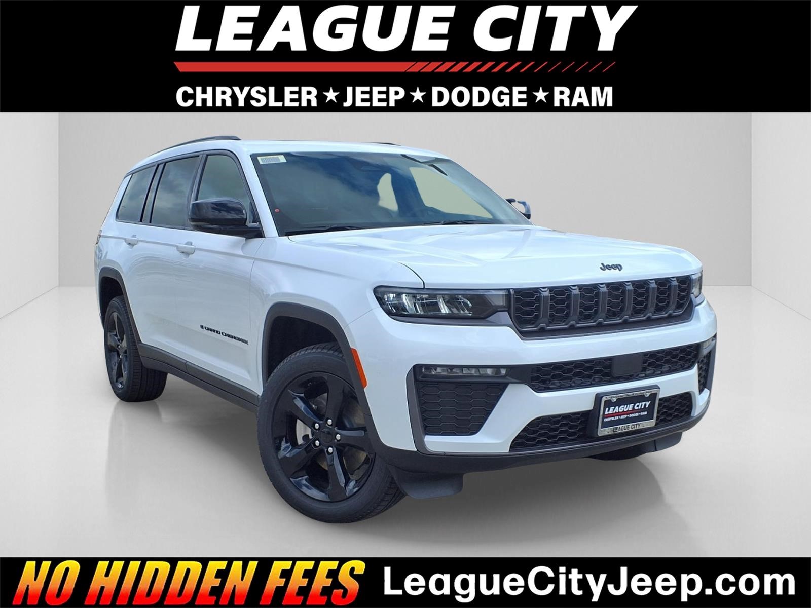 2026 Jeep Grand Cherokee L Limited White at League City CDJR