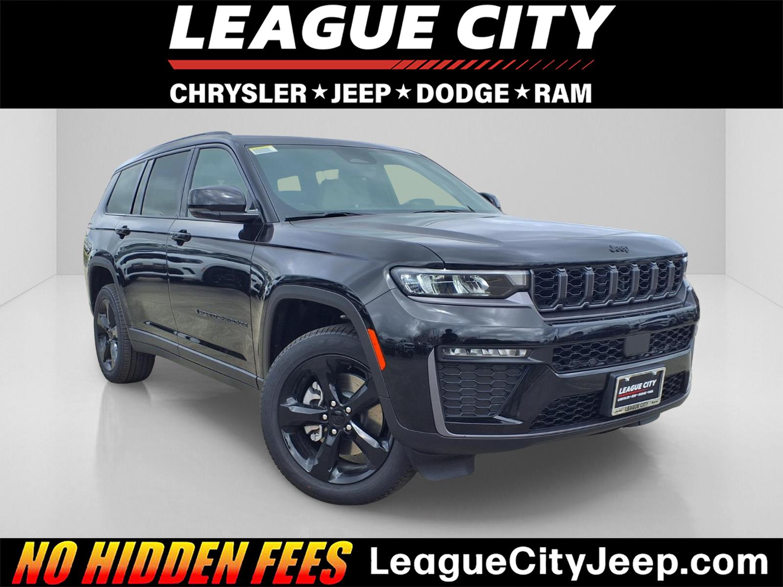2026 Jeep Grand Cherokee L Limited Diamond Black at League City CDJR