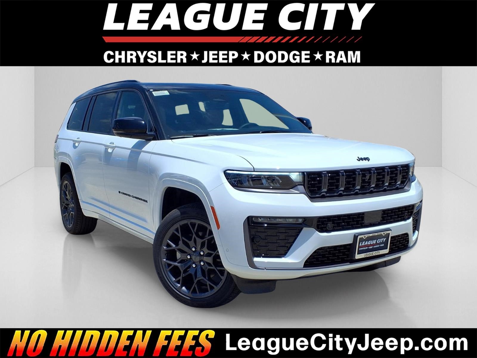 2026 Jeep Grand Cherokee L Summit White at League City CDJR