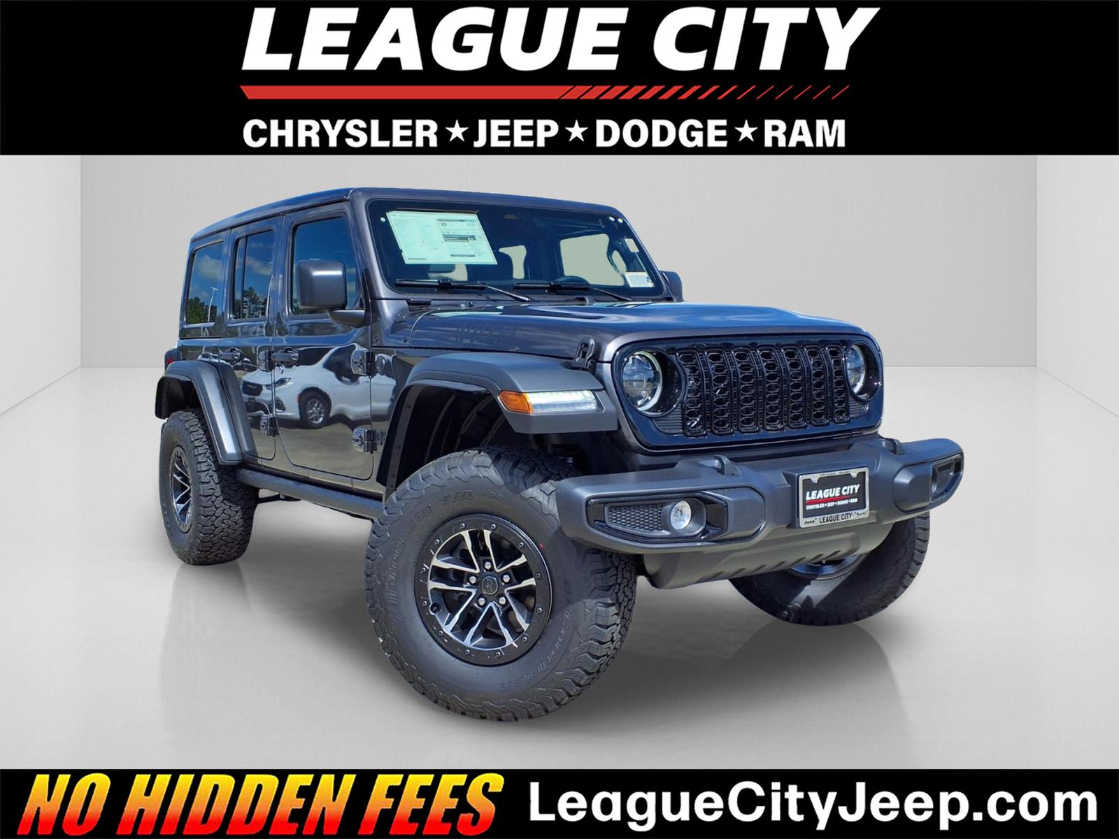 2026 Jeep Wrangler Sport Gray at League City CDJR