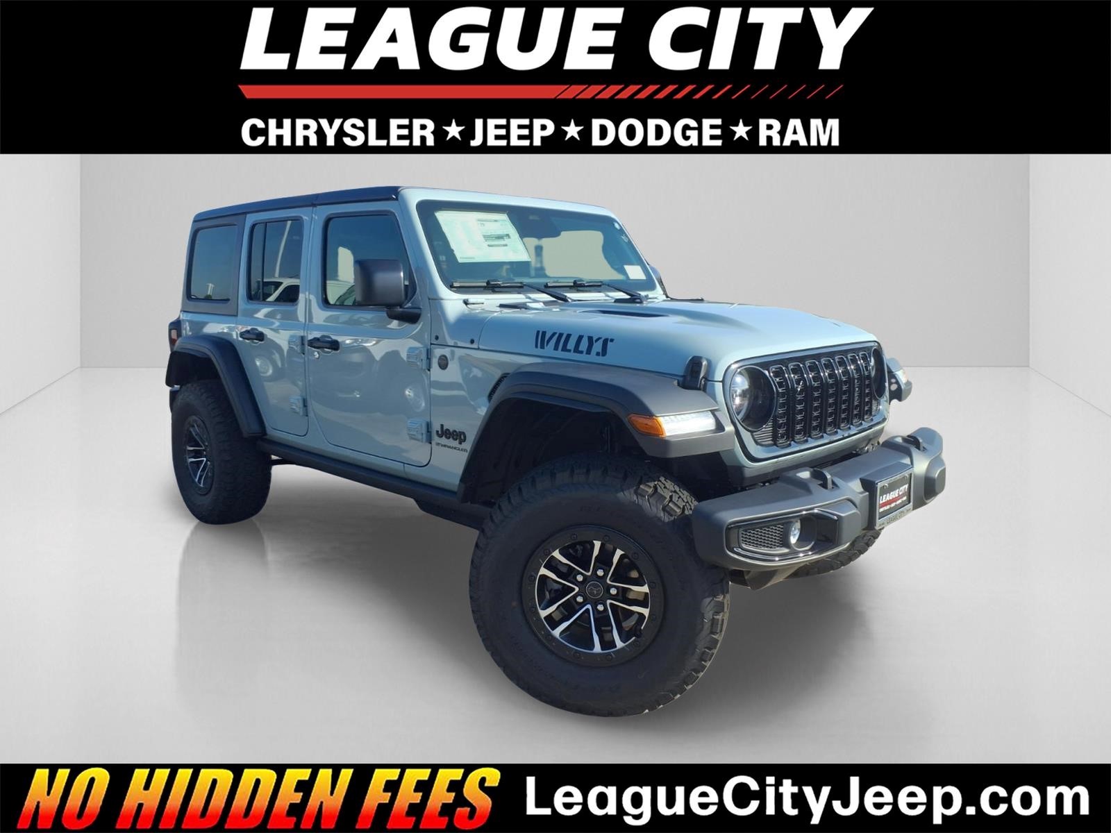 2027 Jeep Wrangler Willys Gray at League City CDJR