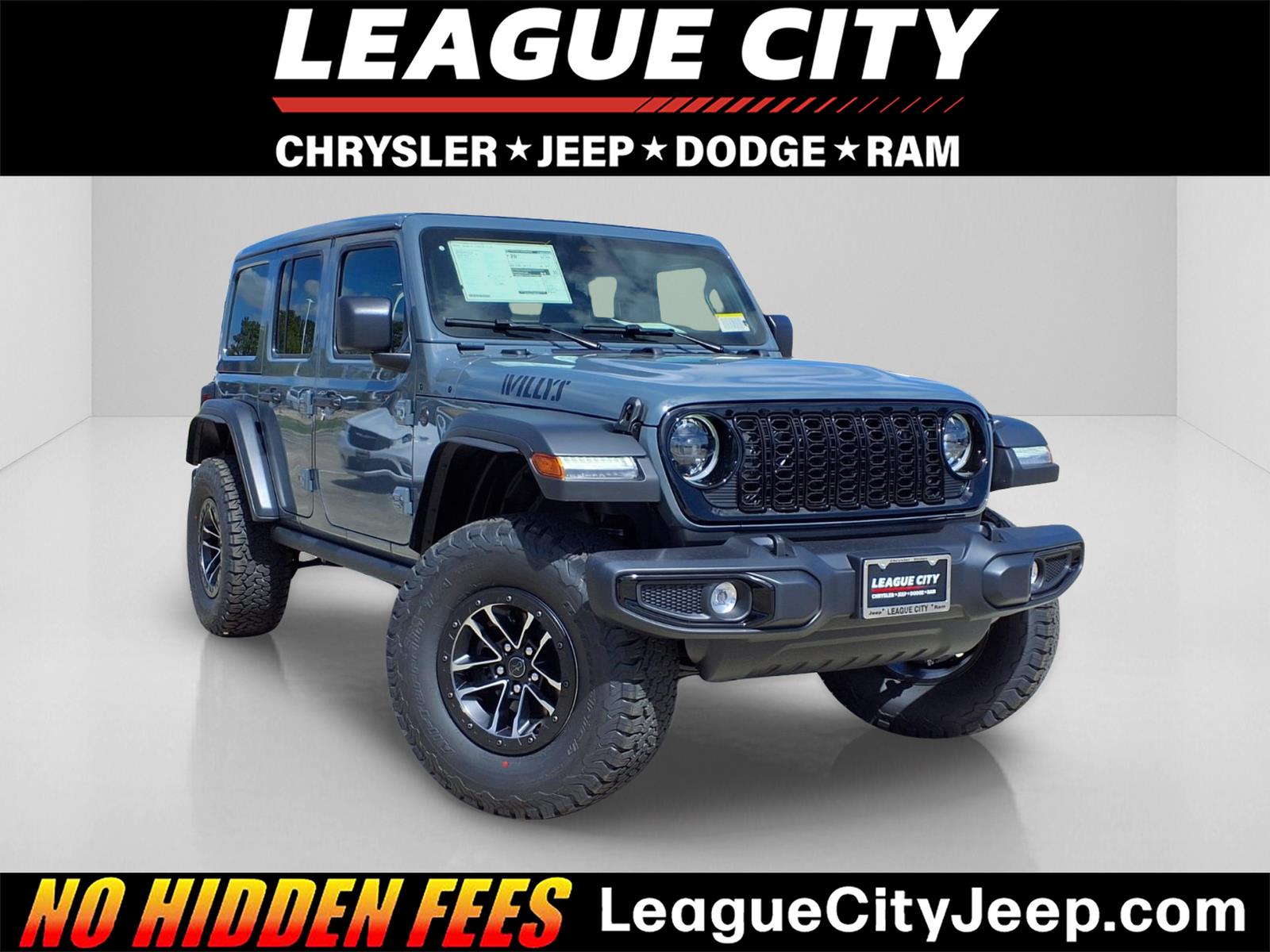 2026 Jeep Wrangler Sport Gray at League City CDJR