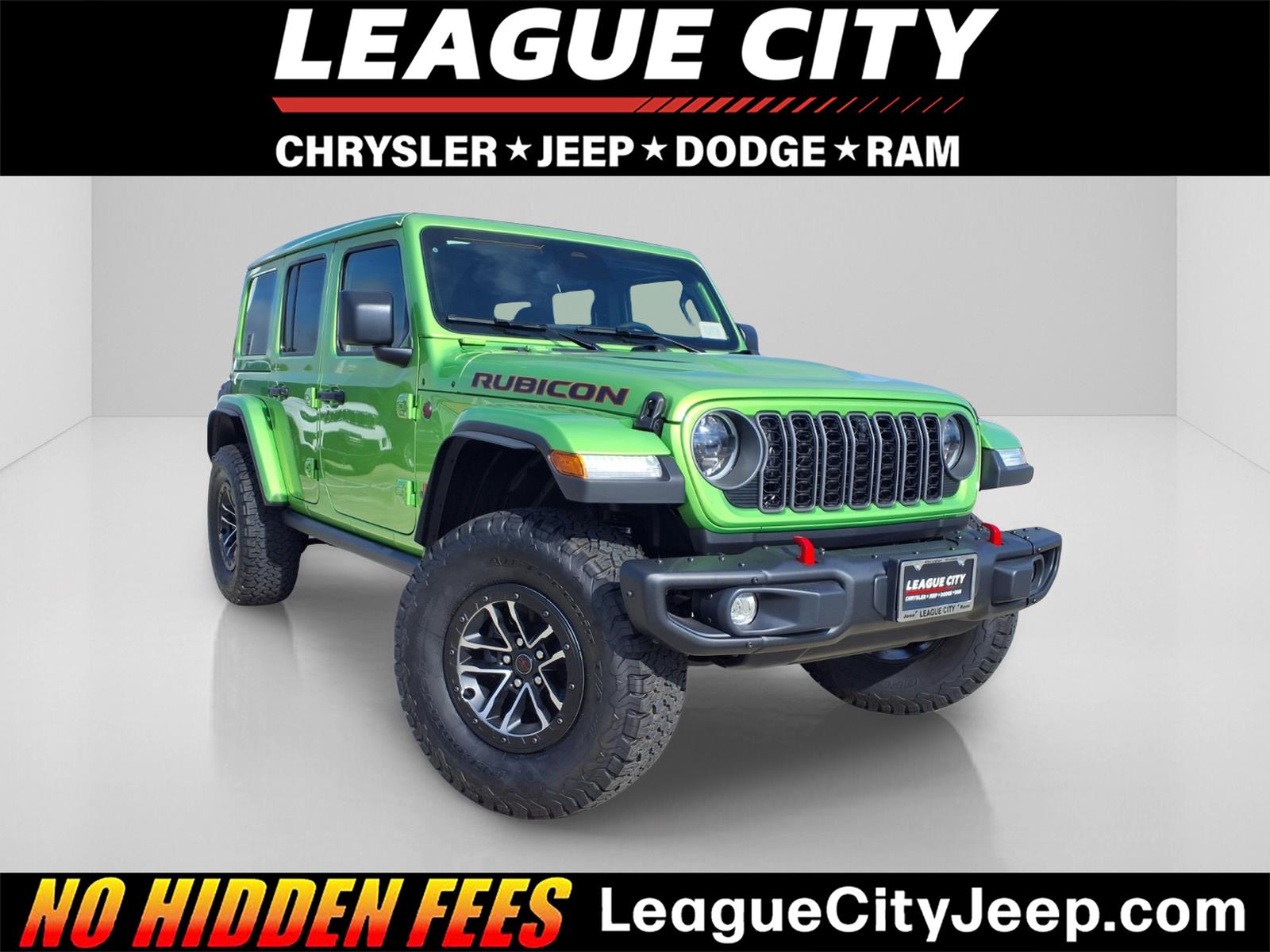 2026 Jeep Wrangler Rubicon Green at League City CDJR