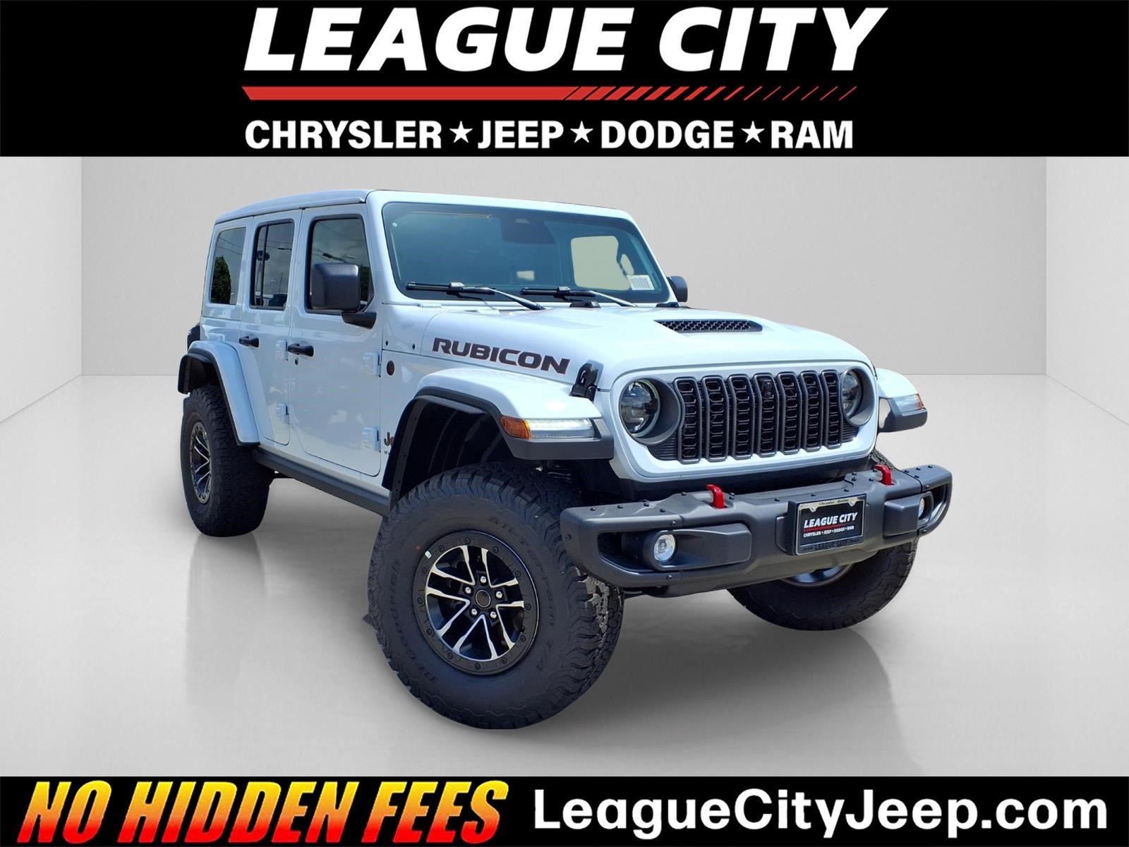 2026 Jeep Wrangler Rubicon White at League City CDJR
