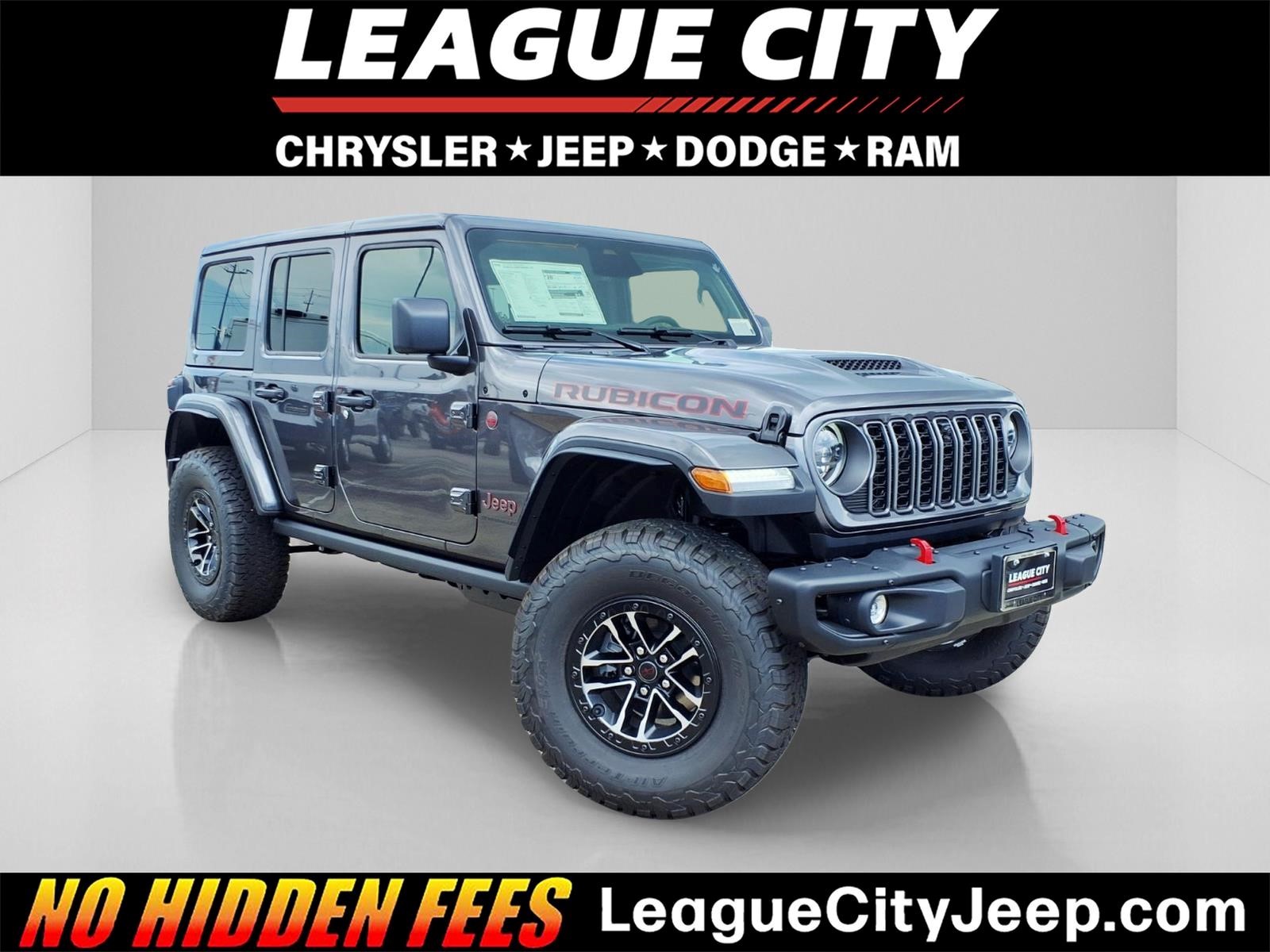 2026 Jeep Wrangler Rubicon Gray at League City CDJR