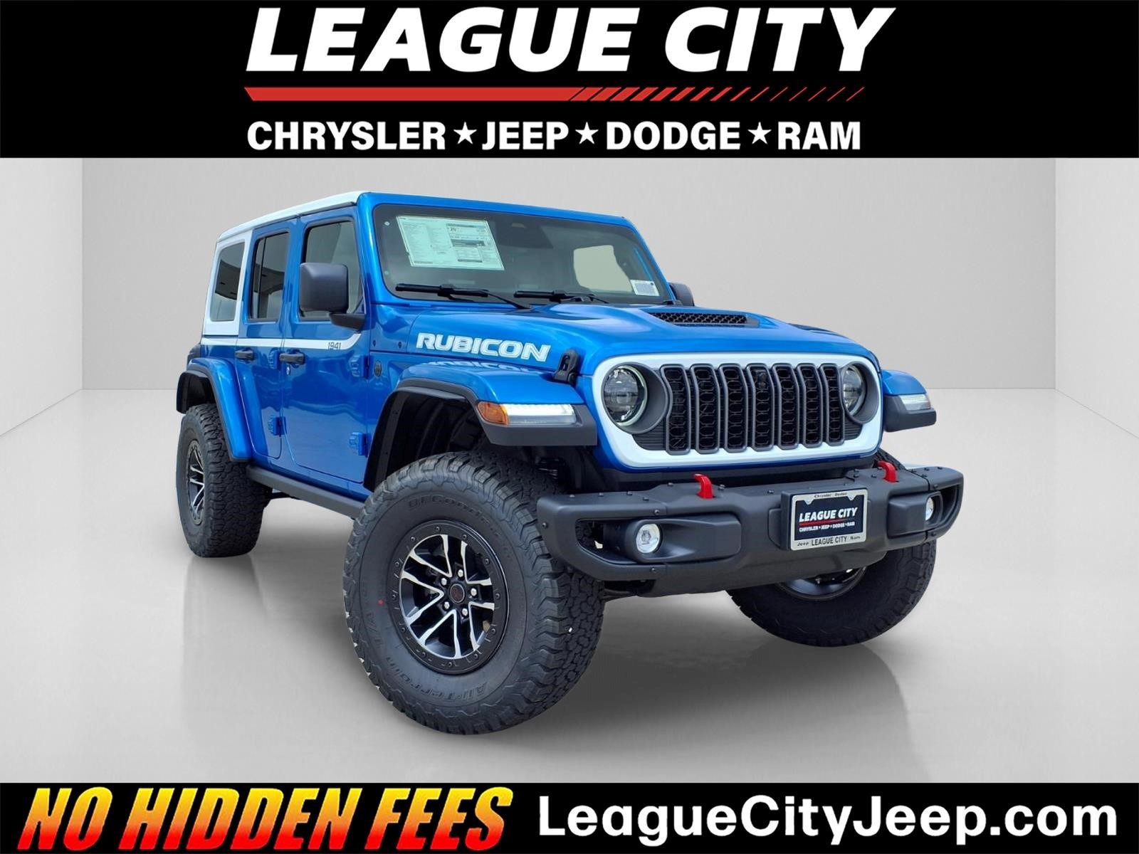 2026 Jeep Wrangler Rubicon Blue at League City CDJR